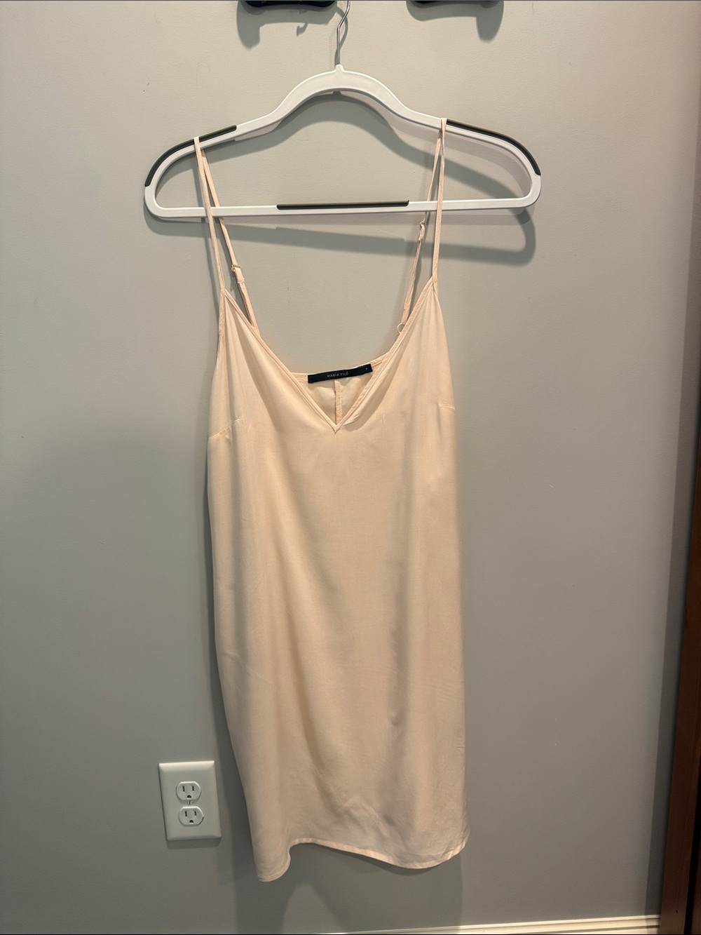 Light Cream Satin Camisole Slip by Banana Republic